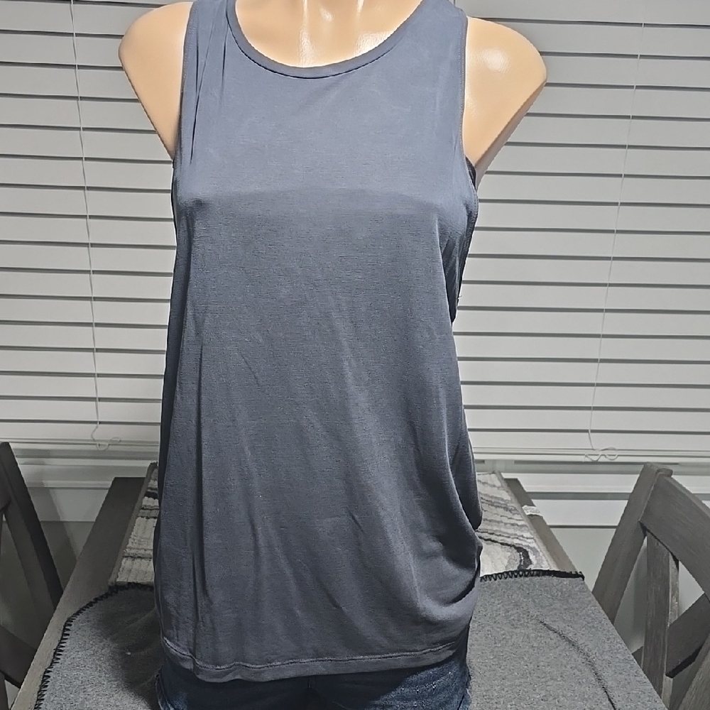 Victoria's Secret Gray Relaxed Tank Top